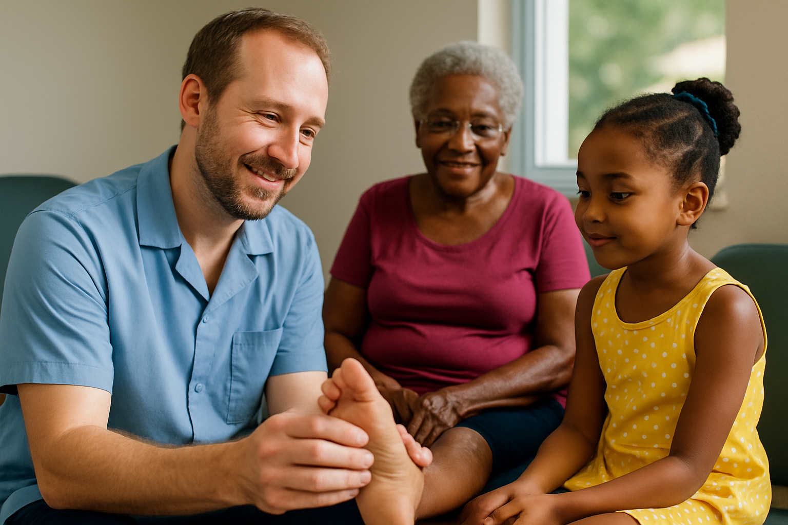 Gentle Podiatry Care for Children and Seniors in Barbados